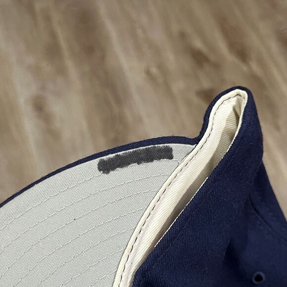 Vtg 90s Salt Lake Stingers New Era Fitted Hat 7 5/8 Blue 100% Wool MiLB Baseball - Picture 4 of 4